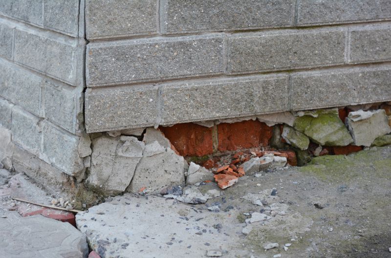 Foundation Cracks and Repairs